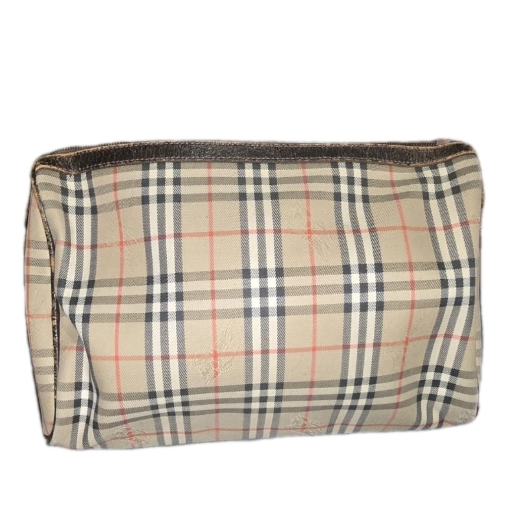 Vintage Burberry Plaid Toiletry Bag - Picture 6 of 6